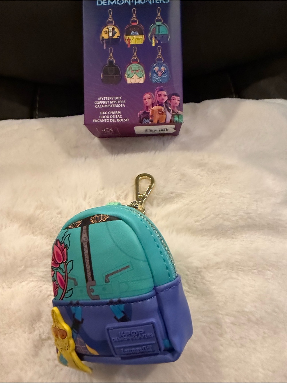 Loungefly K Pop Demon Hunters Mini Backpack Charm